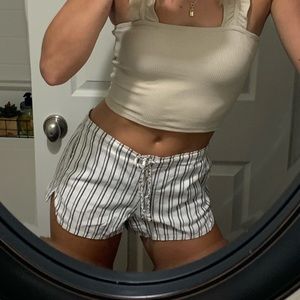 Brandy Melville striped shorts